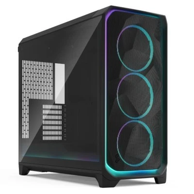 Fractal Design Meshify 3 Xl Ambience Pro Rgb Black Tg Light W/ Light Tint Window - Image 1 of 2