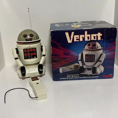VERBOT Battery Operated Robot In Box w/ Remote/Read/Untested - Image 1 of 4