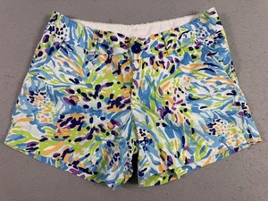 Lilly Pulitzer Shorts Damen 4 mehrfarbig Callahan Print Sommer Freizeit - Bild 1 von 10