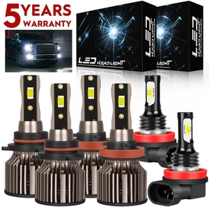 For Honda Civic 2016 2017 2018 2019 2020 LED Headlight High/Low Foglight Bulb Q7 - Picture 1 of 23