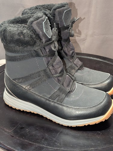 Stivali Salomon donna 5 neri impermeabili isolati foderati Heika LTR CS WP neve