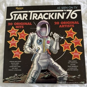 STAR TRACKIN’ 76 LP Vinyl NM Allman Bros The Who Abba Marshall Tucker Ronco - Picture 1 of 9