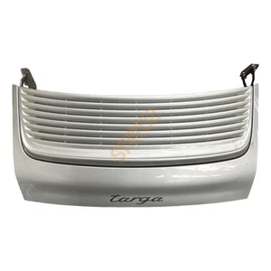Porsche 911 996 Targa Rear Engine Lid Complete Rear Spoiler Silver 996 - Picture 1 of 6