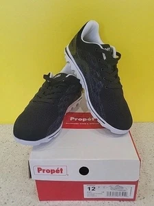 12EE Propet Travelactiv Axial Walking Womens Blue Sneakers Athletic Shoes - Picture 1 of 10