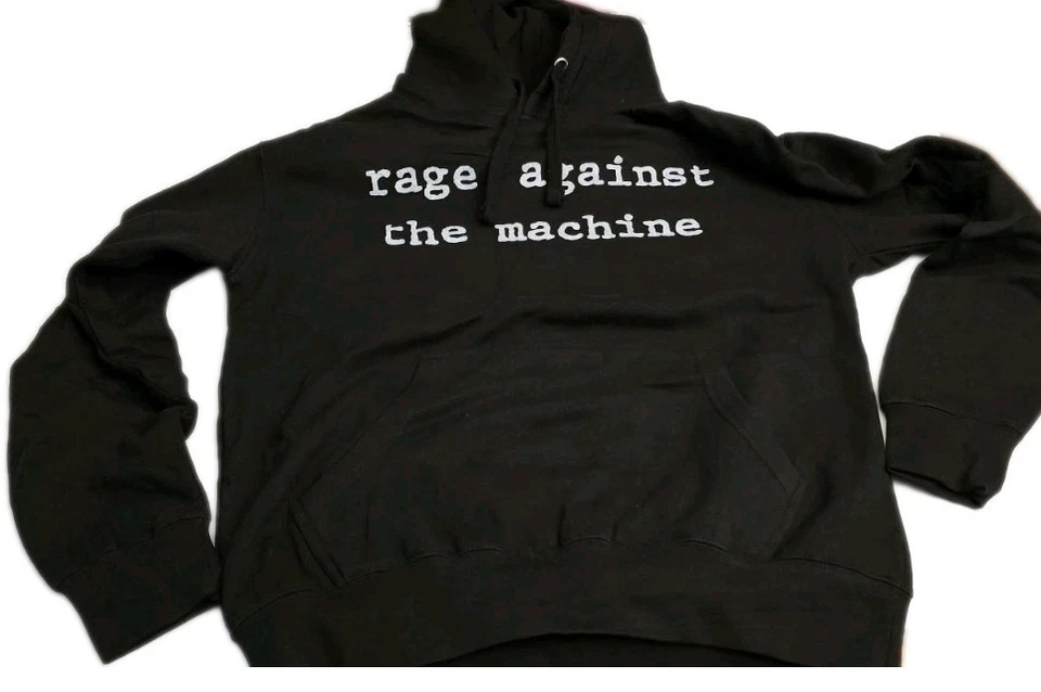 Rage Against The Machine Medium Molotov Cocktail Backprint Black Sweatshirt Neu - Bild 1 von 3