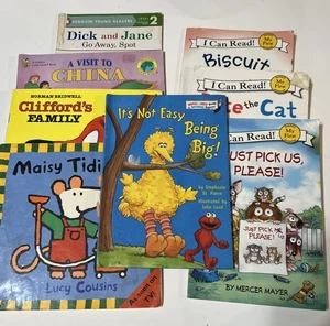 Kids Reader Lot (8)Young Reader Grade K-2nd Homeschool Teacher Resource (BS1S2) - Picture 1 of 24