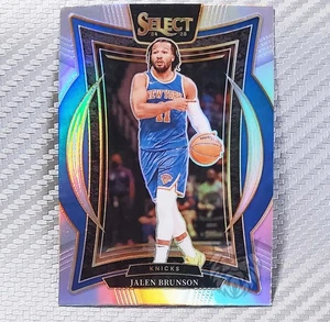 Jalen Brunson SP 📈 2024-25 Select Concourse Level Silver Holo Prizm #42 Knicks - Picture 1 of 2