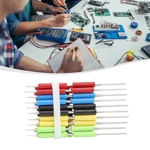 10pcs / Set SDK08 Test Clip Crochet Pinces for Électrique Testeur Ultra Small - Photo 1/12
