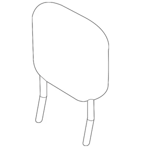 Genuine OEM 71940-74030-C0 Toyota Headrest Assy Rear Seat 7194074030C0 From JP - Bild 1 von 1