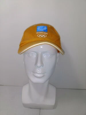2004 Olympics Athens Greece Adjustable Hat Adult Orange - Image 1 of 4