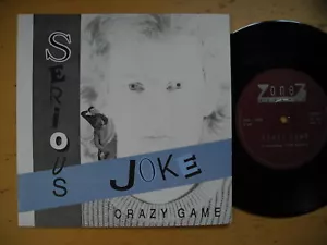 SERIOUS JOKE Crazy Game / Sunday... 45 7" single 1990 Sweden EX Dan Fernström - Imagen 1 de 2