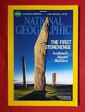 National Geographic Magazine-August 2014-The First Stonehenge-Scotland 