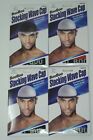 SALE ! Set of 4 BooBoo Wave Stocking Cap Black Royal Navy Blue Red FREE SHIPPING