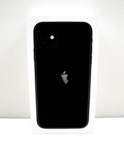 iPhone 11 64GB Black Genuine Apple Empty Box Only - Free Postage - Zdjęcie 1 z 9