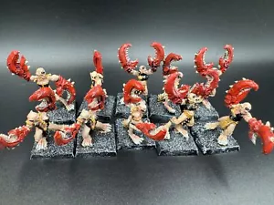 10 Vintage Daemonettes of Slaanesh - Chaos Daemons - Warhammer Metal OOP 90s - Picture 1 of 6