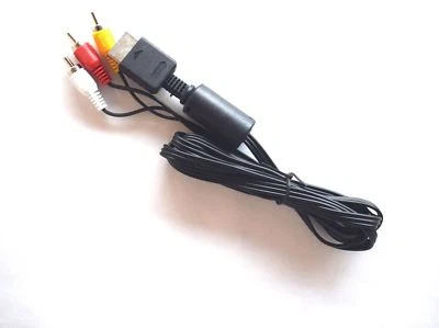 RCA to AV Video Audio TV Scart Cable Lead for PS1 PS2 PS3 Playstation Console - Image 1 of 4