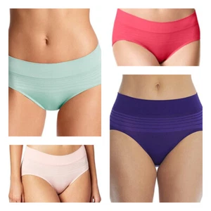 Warner's No Pinching No Problem Seamless Striped Hipster RU0501P 5 9 NWT - Picture 1 of 7