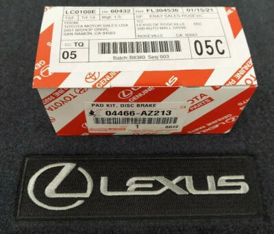PASTILLAS DE FRENO TRASERAS GENUINAS LEXUS CT200H NUEVAS 04466-AZ213 2012-2017 & PRIUS Foto 1 de 2