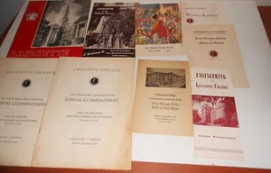 LAFAYETTE COLLEGE PA EPHEMERA BROSCHÜREN 50ER JAHRE ANFANG '53 HILF 1950 - Bild 1 von 4