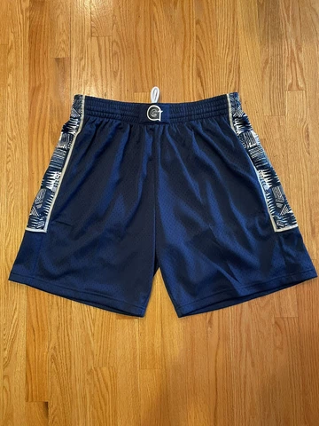 Mens Authentic Mitchell & Ness Georgetown Hoyas Swingman Shorts 1995 Size XL New Cover