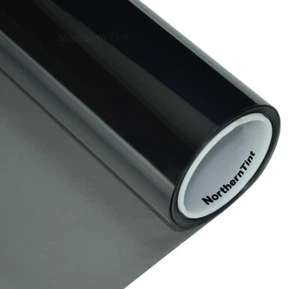 Rollo de tinte de ventana de nano carbono 36 pulgadas x 50 pies 35 VLT - Película automotriz premium de 2 capas - Imagen 1 de 1