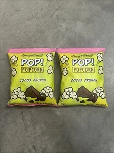 2 Pack Harry & David 7 oz POP popcorn Cocoa Crunch Flavor Crunch Candy Snack - Picture 1 of 4