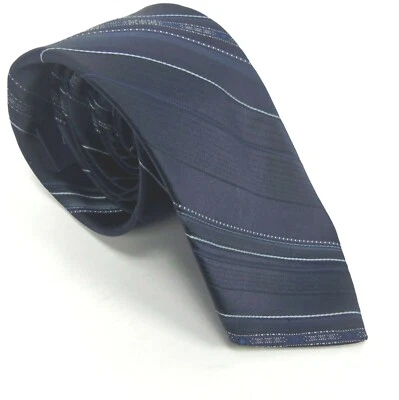 Corbata Regal para hombre 100 % poliéster multicolor a rayas 3” x 55” Foto 1 de 3