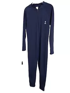 Kiefer Aquatics Dark Blue Long Sleeve One Piece Wetsuit Swimsuit Adult Size 34 - Picture 1 of 3