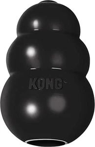 KONG - Extreme Dog Toy - Toughest Natural Rubber, Black - Fun to Chew, Chase - Picture 1 of 12