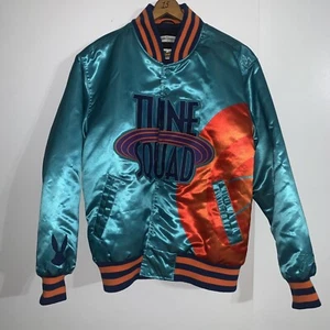 HEADGEAR SPACE JAM LEBRON JAMES SATIN JACKET SIZE SMALL - Picture 1 of 7