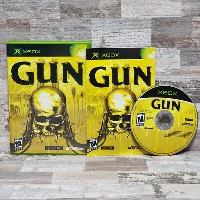 Gun (Microsoft Xbox, 2005) Complete w/ Manual CIB - Tested Working  - Image 1 of 4
