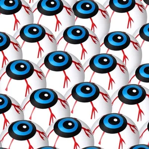 16 Pieces Halloween Eyeballs Plastic Eyeballs Halloween Bouncing Eyeballs Fak... - Picture 1 of 7