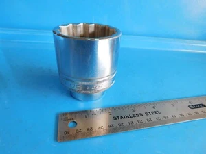 USED ,SNAP ON " 50 MM " 3/4 IN. DR. SHORT 12 POINT SOCKET, #LDHM502 - Bild 1 von 4