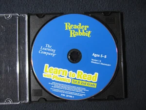 Reader Rabbit Learn to Read with Phonics Ages 5-8 1st/2nd Grade Win 98/XP/2000 - Picture 1 of 1