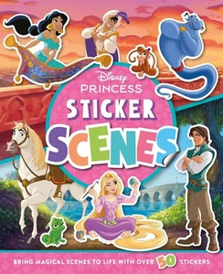 Disney Princess: Sticker Scenes (With over 50 stickers!) A4 Size - Picture 1 of 1