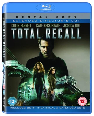 Total Recall Blu-ray (2012) Kate Beckinsale, Wiseman (DIR) cert 12 Amazing Value - Image 1 of 2
