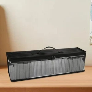 DVD Storage Bag 50 CD Box Portable CD Storage Box for Car Office Games Disc - Afbeelding 1 van 5