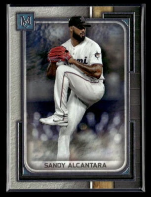 2023 Topps Museum Collection #15 Sandy Alcantara - Image 1 of 2