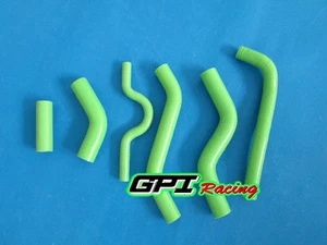 FOR Kawasaki KXF250 KXF 250 2006 06 KX 250 F silicone radiator hose green - Picture 1 of 1