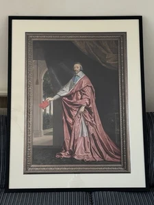 Cardinal de Richelieu by Philippe De Campaigne 1633-1640 Art Print (101x78cm) - Picture 1 of 11