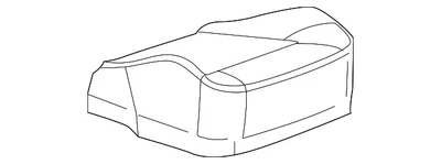Genuine GM Seat Cover 20850206 — 第 1/2 张图片