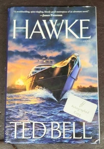 *SIGNED/1st/1st* Hawke, Ted Bell, Atria 2003, HC/DJ/VG-, FREE SHIP! - Picture 1 of 9