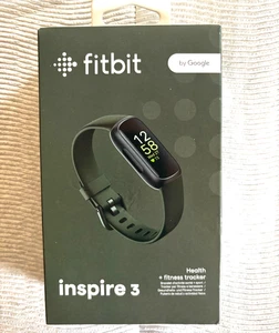 Fitbit Inspire 3 Rastreador de Salud y Estado Físico Medianoche Zen Ritmo Cardíaco Sueño Actividad - Imagen 1 de 8
