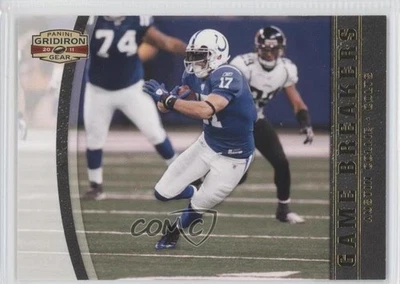 2011 Panini Gridiron Gear Gamebreakers Gold /100 Austin Collie #30 - Image 1 of 2