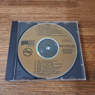 TM Century Gold Disc 4041 CD Radio Broadcast Janet Jackson H-Town R. Kelly Joe - Image 1 of 4