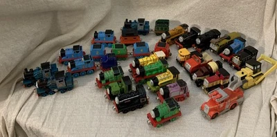 Die Cast Metal Thomas Trains Lot Set of 27, 6 Support Vehicles W/Sir Topham Hat - Image 1 of 4