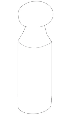 Genuine BMW Side Trim Panel Pin 51-49-7-303-965 - Image 1 of 2