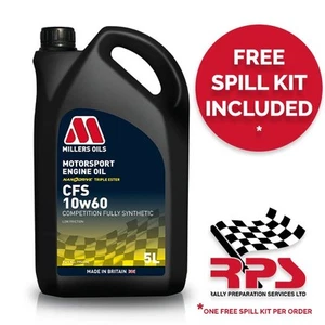 Millers Oils Motorsport Competition CFS 10w60 Fully Synthetic Engine Oil 5L - Picture 1 of 6