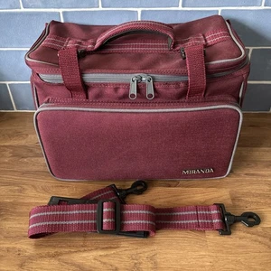 Vintage Miranda Camera Bag Camcorder SLR Camera Travel Case Shoulder Strap VGC - Picture 1 of 20