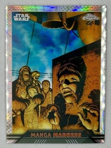 2023 Topps Chrome Star Wars Manga Madness Han In Carbonite Refractor MM-11 - Bild 1 von 2